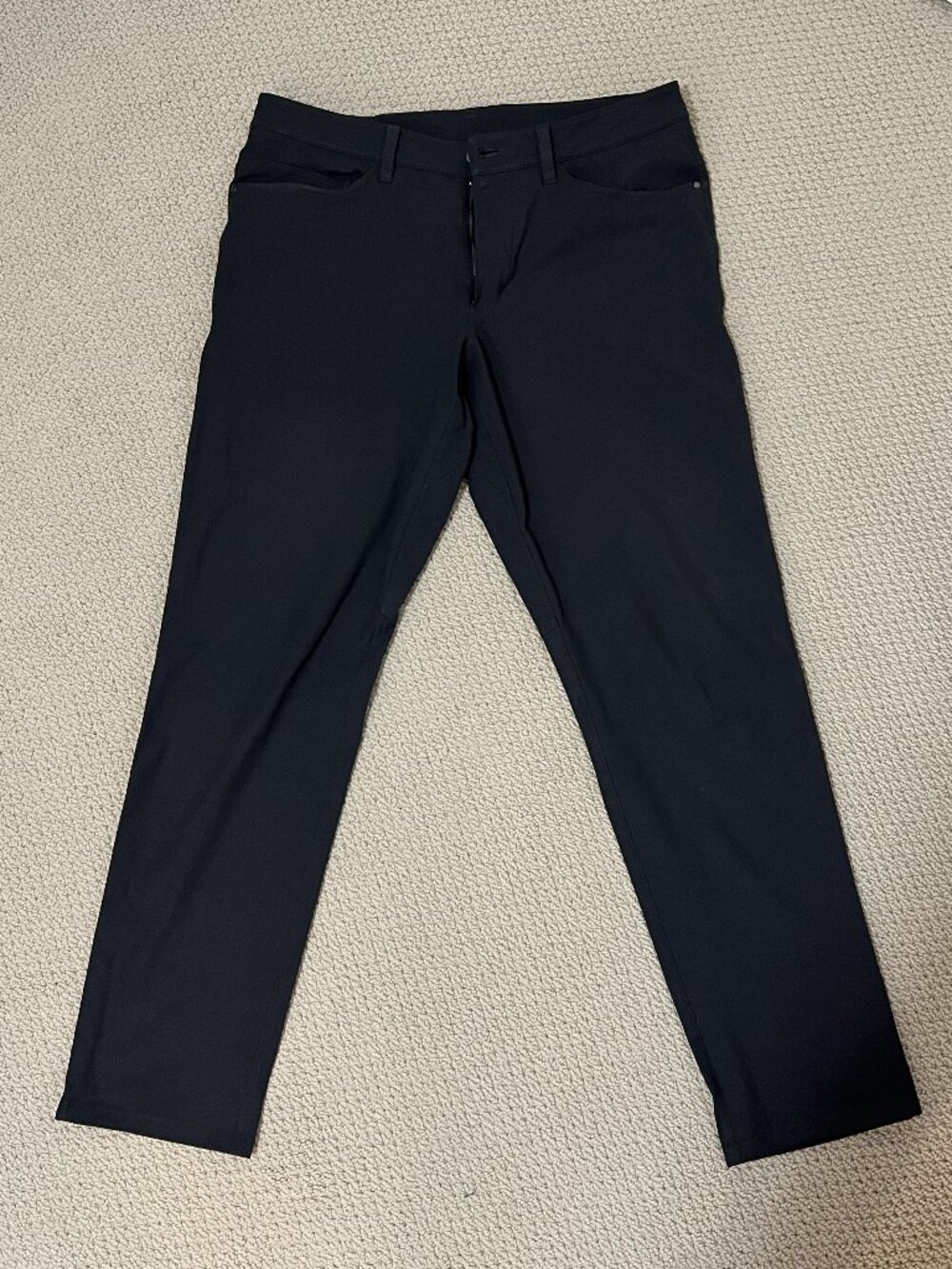 Lululemon ABC Pants Men’s 32x30 Obsidian Dark Gray Warpstreme